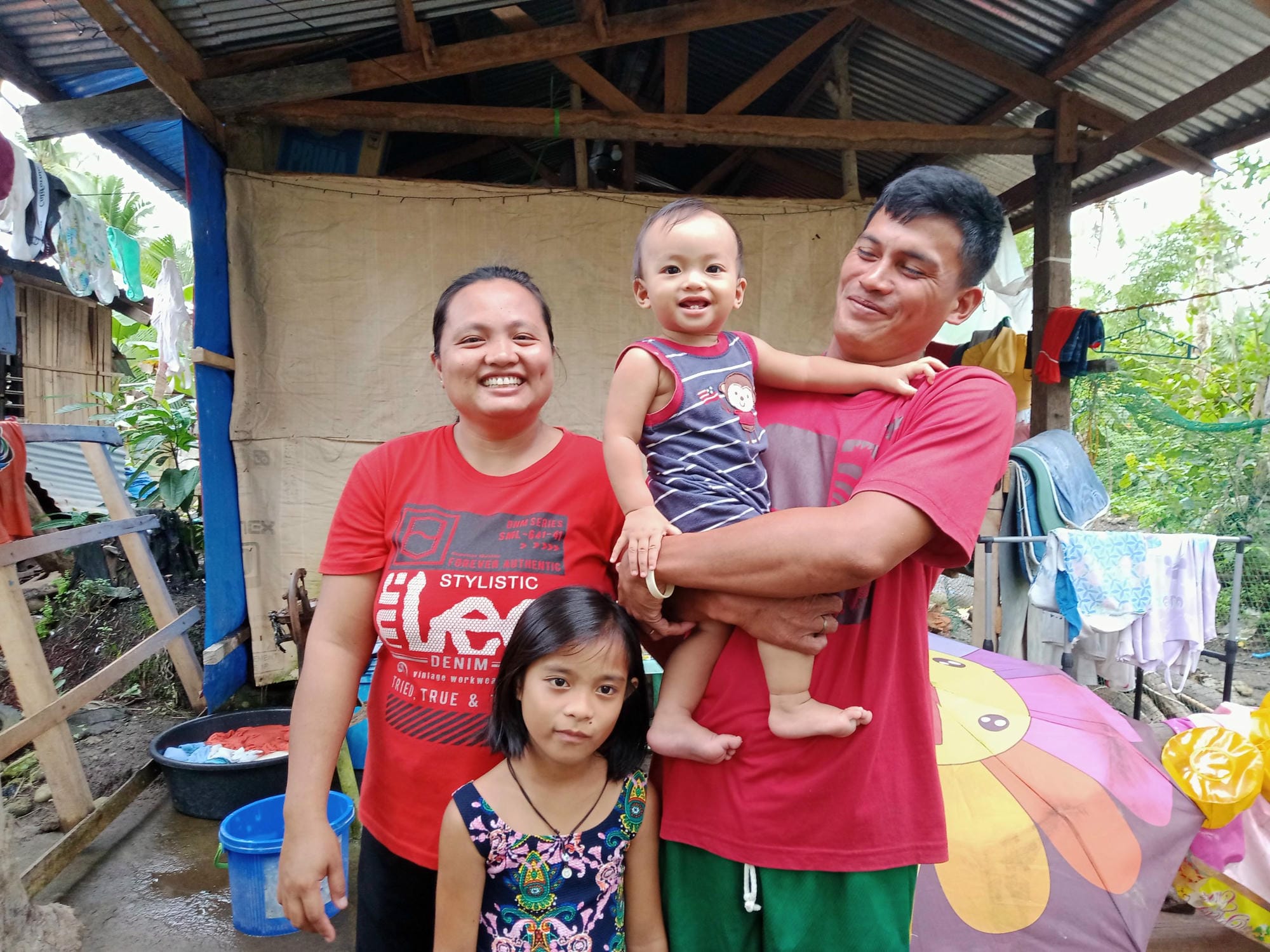 Coping with Depression_Family picture with their niece who lives nearby