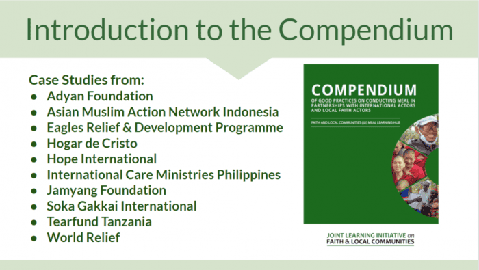 Monitoring, Evaluation, Accountability & Learning Compendium