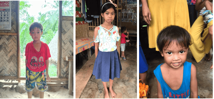 CJ’s siblings, Jue and Karyl (CJ, far right)